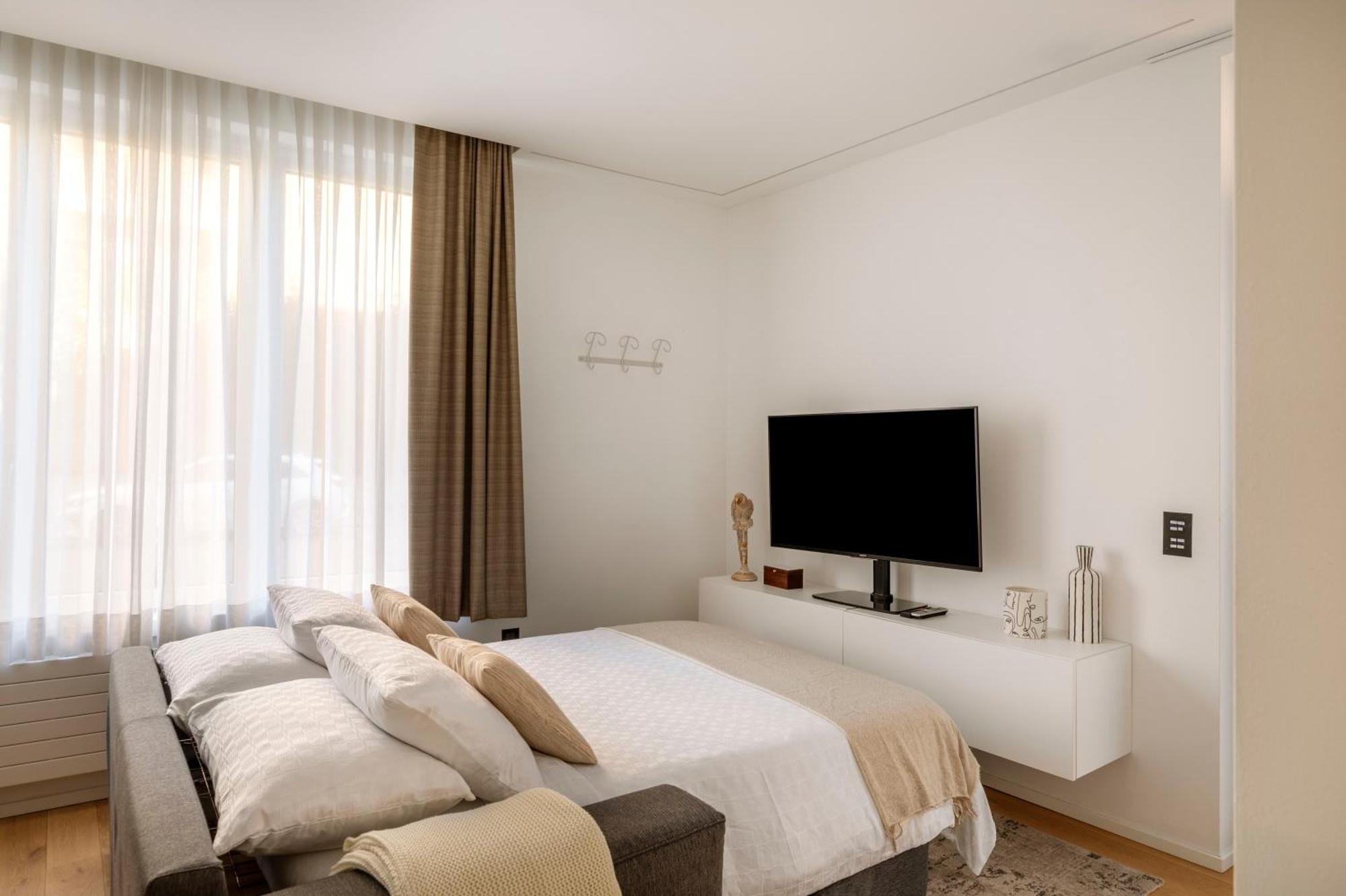 Lake Modern Suites - Free Parking Lugano Exteriér fotografie
